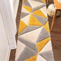 SHAG WEAVING CARPET®Micro Polyester Yarn Super Soft Fluffy Area Rug Handmade 2 Inches (Thickness, Pile) - Yellow Ivory