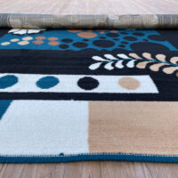 TTC THREAD & TEXTURE CARPET™ Modern Comfort Power Loomed Carpets for Living Room - Every Space Area Rug Pile Height 0.5 Inches - Blue