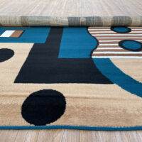 TTC THREAD & TEXTURE CARPET™ Modern Comfort Power Loomed Carpets for Living Room Pile Height 0.5 Inches