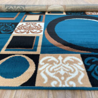 TTC THREAD & TEXTURE CARPET™ Modern Comfort Power Loomed Carpets for Living Room Pile Height 0.5 Inches