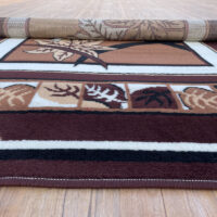 TTC THREAD & TEXTURE CARPET™ Modern Comfort Power Loomed Carpets for Living Room Every Space Area Rug Pile Height 0.5 Inches - Brown