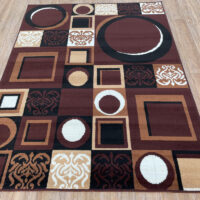 TTC THREAD & TEXTURE CARPET™ Modern Comfort Power Loomed Carpets for Living Room Pile Height 0.5 Inches