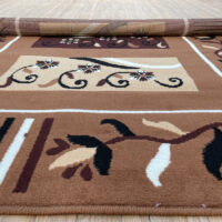 TTC THREAD & TEXTURE CARPET™ Modern Comfort Power Loomed Carpets for Living Room Pile Height 0.5 Inches