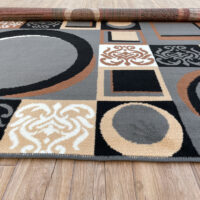 TTC THREAD & TEXTURE CARPET™ Modern Comfort Power Loomed Carpets for Living Room Pile Height 0.5 Inches