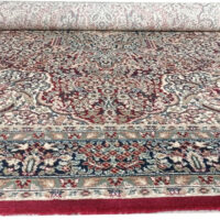 TTC THREAD & TEXTURE CARPET Kashmiri Traditional Persian Design Acrylic Silk Carpet Pile Height 1 inch