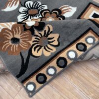 TTC THREAD & TEXTURE CARPET™ Modern Comfort Power Loomed Carpets for Living Room Every Space Area Rug Pile Height 0.5 Inches - Grey