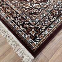 TTC THREAD & TEXTURE CARPET™ Traditional Comfort Power Loomed Carpets for Every Space Area Rug Pile Height 0.5 Inches - Brown
